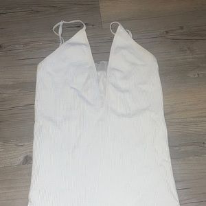White Free People Tank